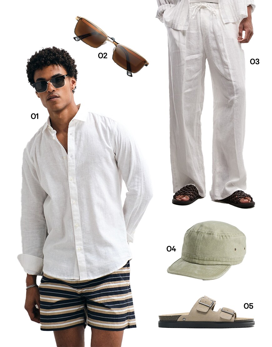 A linen holiday look | ASOS