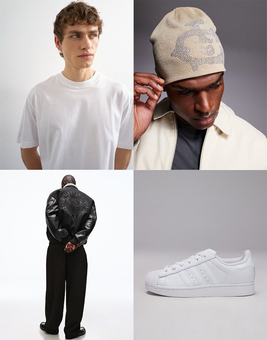 Collage of ASOS products