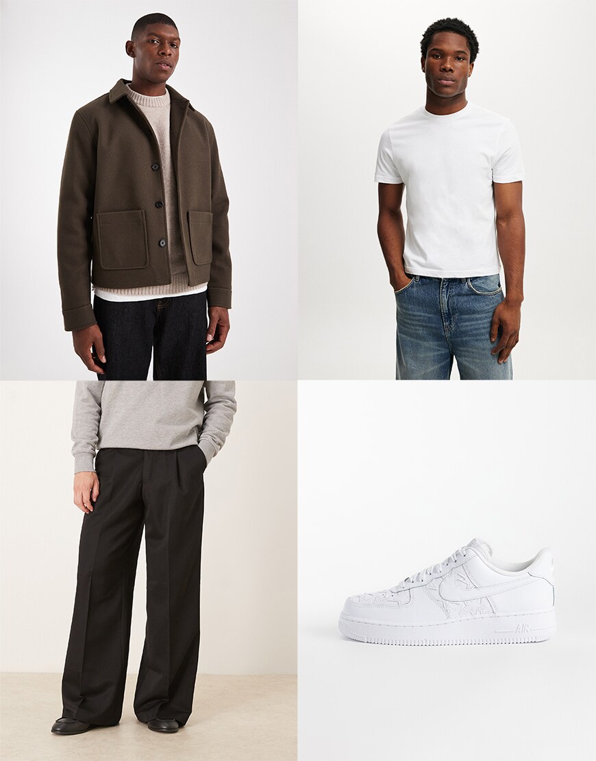 Collage of ASOS products