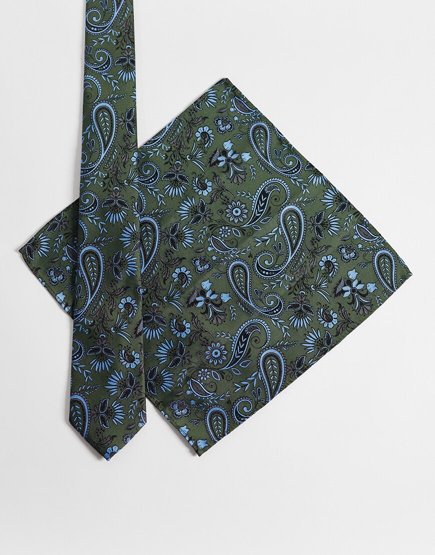 ASOS tie and pocket square| ASOS Style Feed