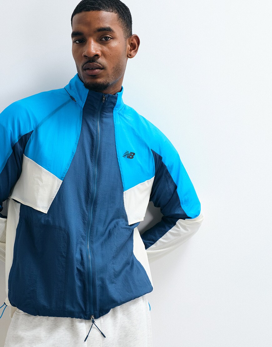 New Balance Rc jacket in streamsong| ASOS Style Feed