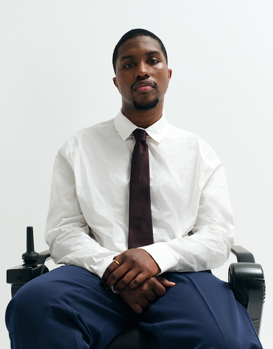 Man wearing ASOS Adaptive tailored suit | ASOS Style Feed