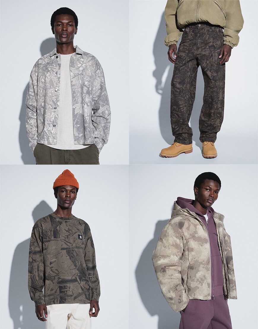 Collage of ASOS clothes