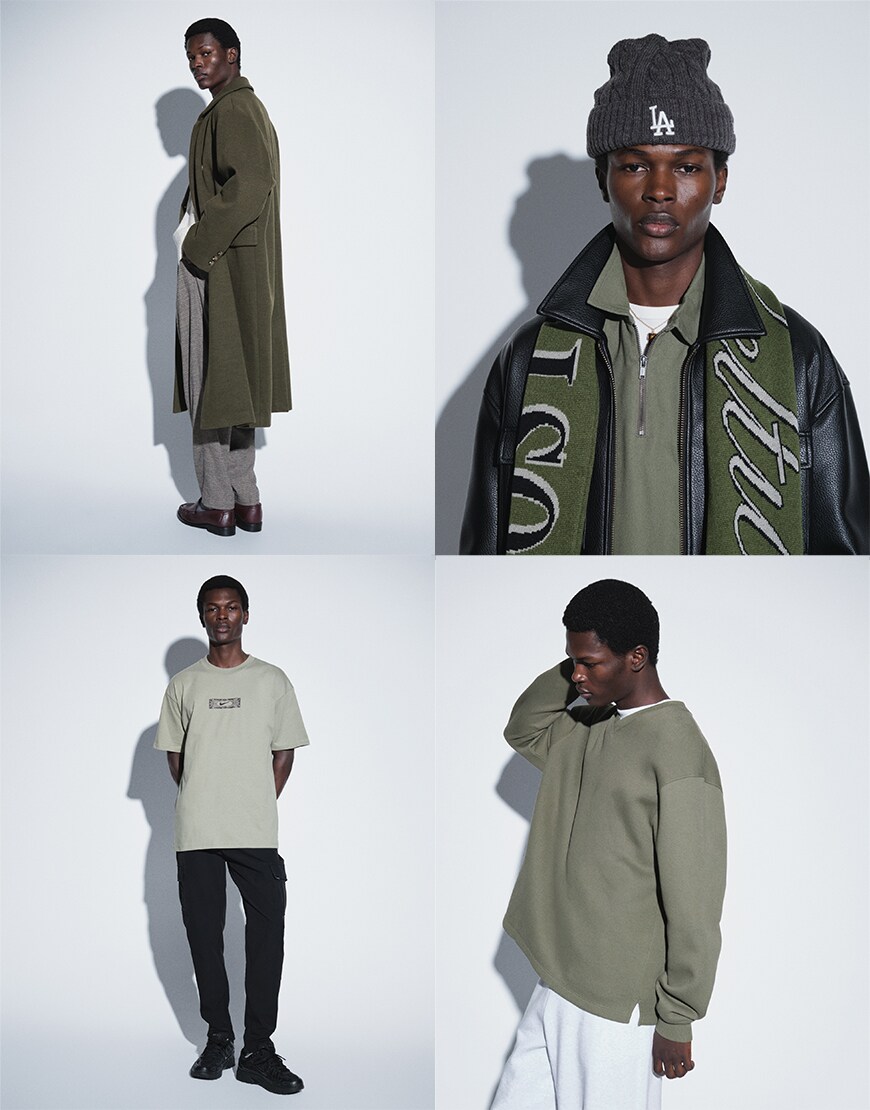 Collage of ASOS clothes