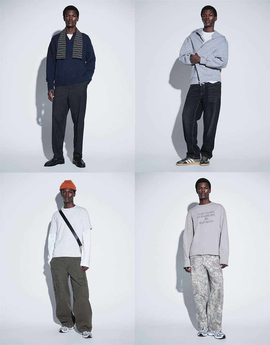 Collage of ASOS clothes