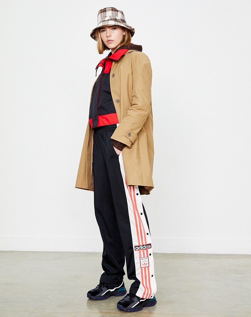 Layered trench coat and cropped jacket available at ASOS | ASOS Style Feed
