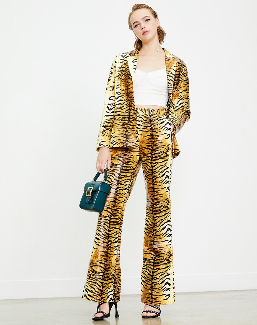 Tiger-print suit available at ASOS | ASOS Style Feed