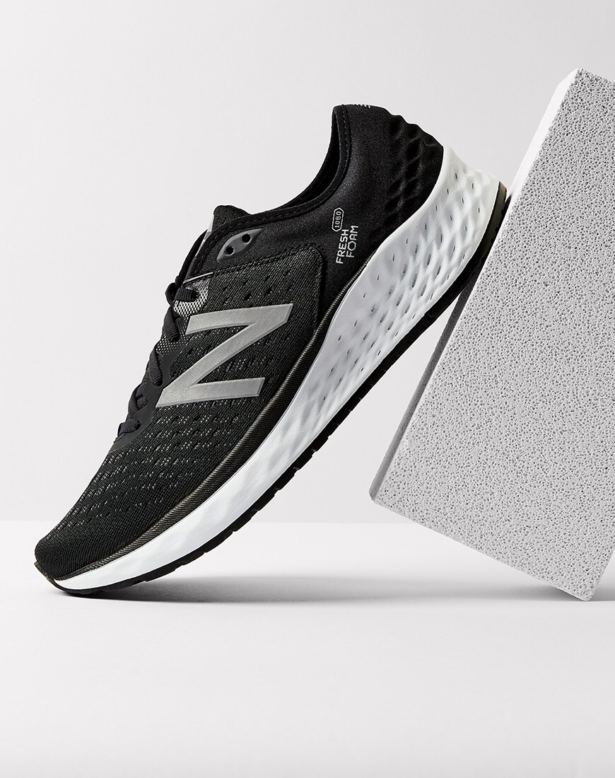 A picture of a New Balance Fresh Foam running trainer. Available on ASOS.