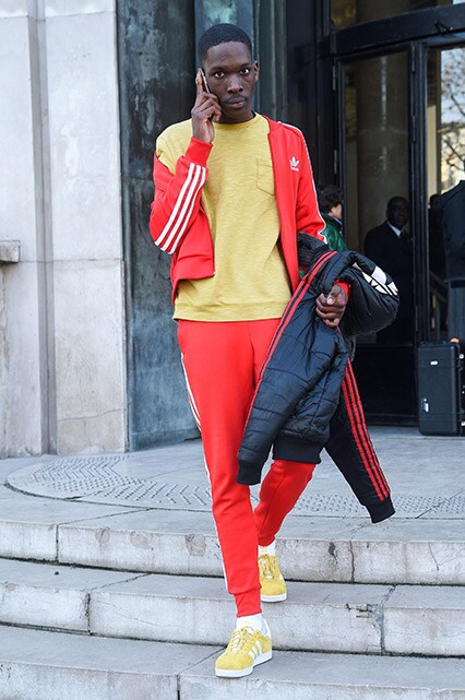 Street-styler in a retro adidas tracksuit with adidas Gazelles | ASOS Style Feed