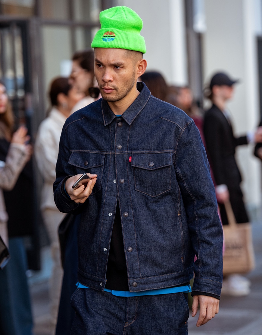 Canadian Tuxedo at PFW | ASOS Style Feed