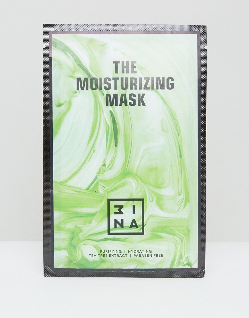 3ina Moisturising Sheet Mask With Hyaluronic Acid & Tea Tree available at ASOS | ASOS Style Feed