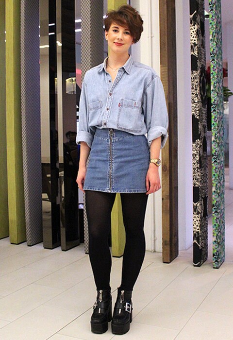 denim outfit