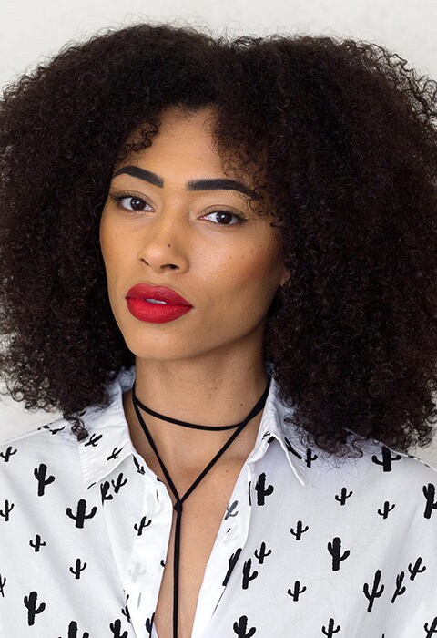 curly hair