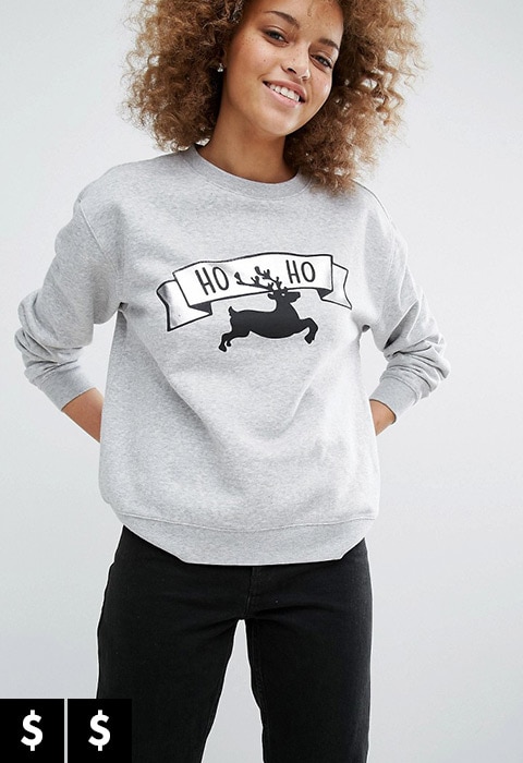 grey christmas jumper