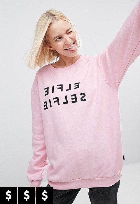 pink christmas jumper