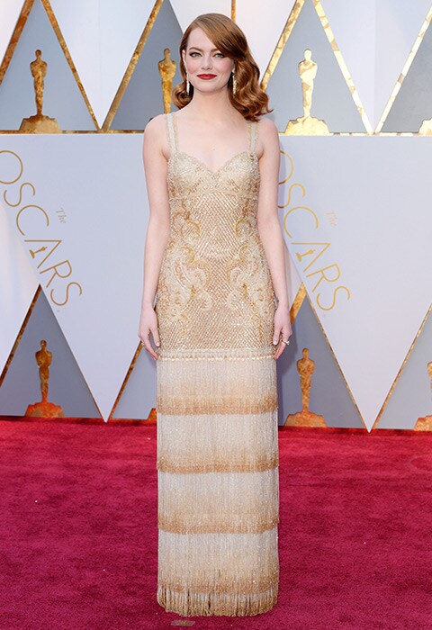 Emma Stone at the 2017 Oscars
