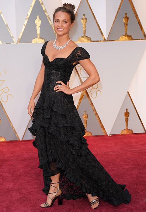 Alicia Vikander at the Oscars 2017