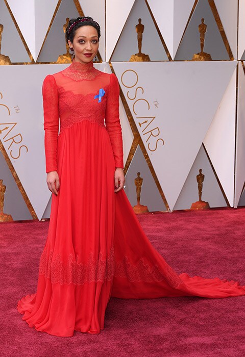 Ruth Negga at the 2017 Oscars