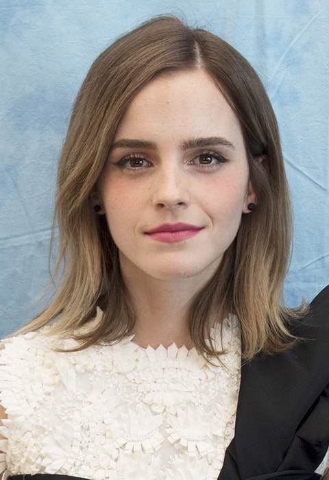 Emma Watson with a side-parting promoting Beauty and the Beast | ASOS Fashion and Beauty Feed
