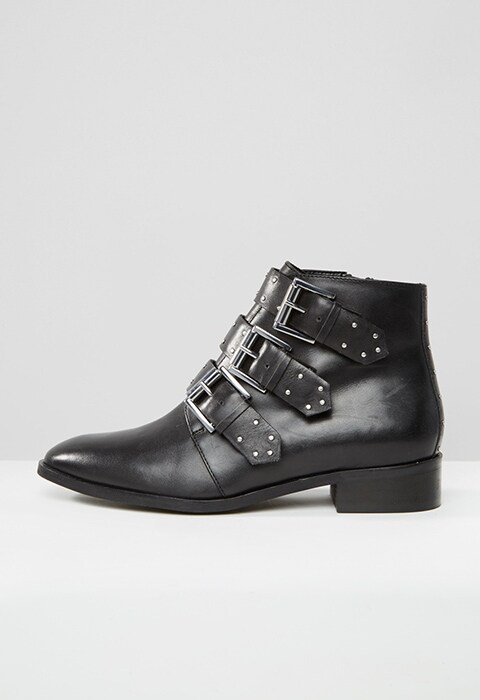 ASOS ASHLEIGH leather studded ankle boots, available at ASOS | ASOS Fashion & Beauty Feed