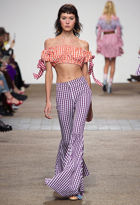 Model walking the SS17 catwalk for House of Holland | ASOS Fashion & Beauty Feed