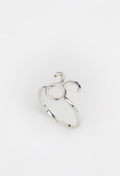 Rock 'N' Rose sterling silver Taurus ring, available at ASOS | ASOS Fashion and Beauty Feed