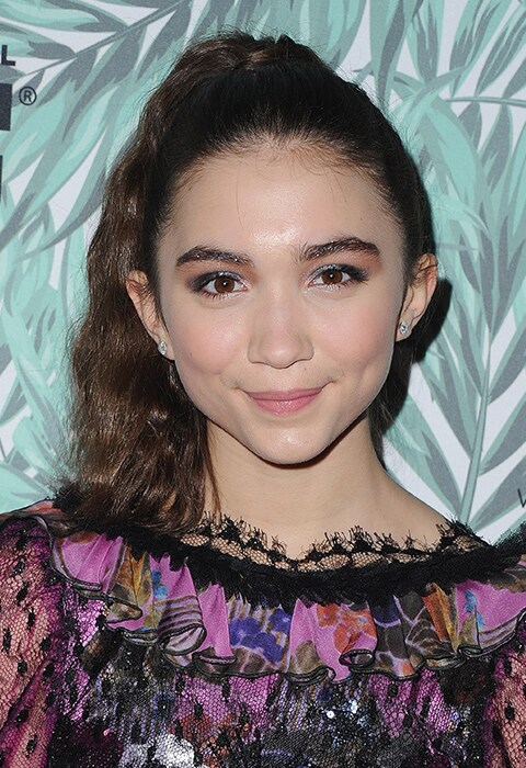 Girl Meets World actress Rowan Blanchard wearing a high pony hairstyle | ASOS Fashion & Beauty Feed