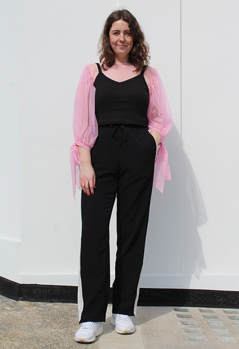 Joanna Kyte wearing pink at ASOS. Available at ASOS.