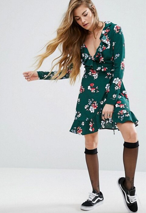 robe Nobodys child a fleurs sur asos