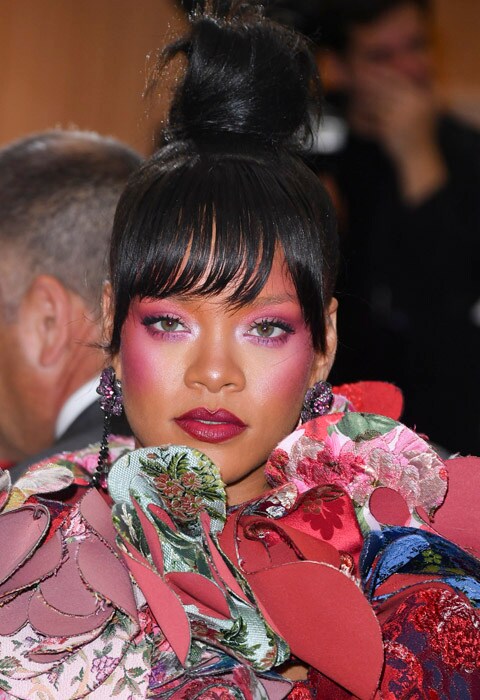Rihanna en la gala del Met