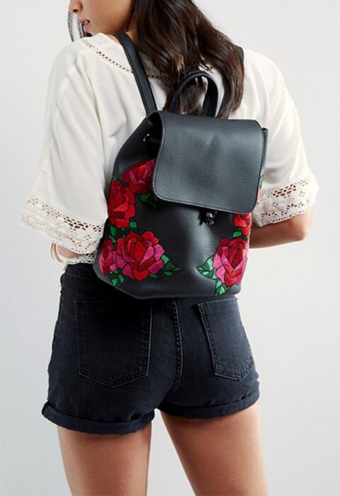 Pull & Bear Gingham Shoulder Bag, available at ASOS | ASOS Fashion & Beauty Feed