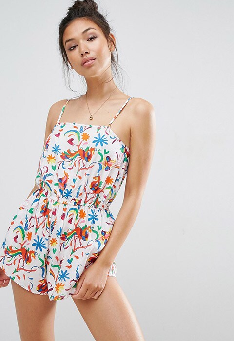 ASOS Cultura Print Teddy, available at ASOS | ASOS Fashion and Beauty Feed