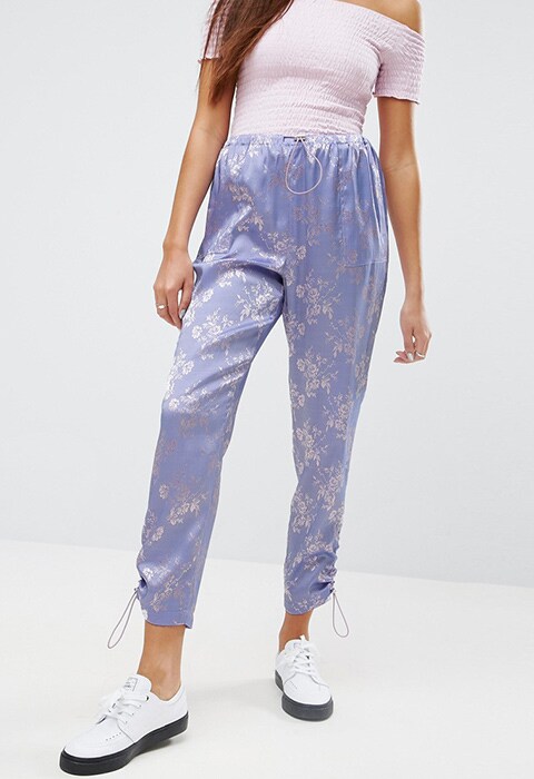model wearing ASOS Joggers in Jacquard, available on ASOS | ASOS Fashion & Beauty Feed