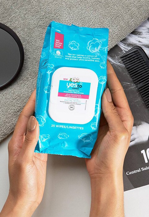 Face wipes for winter festival
