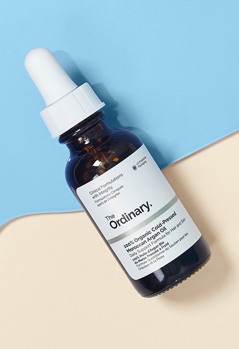 The Ordinary 100% Organic Cold-Pressed Moroccan Argan Oil 30ml, available on ASOS