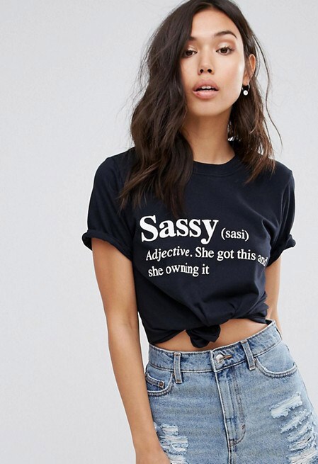 sassy t shirt 