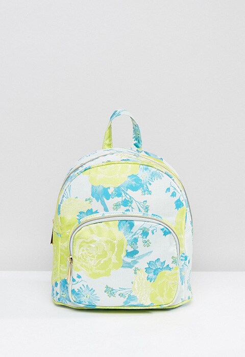 ASOS Mini Fluro Jacquard Backpack, was £22, now £11 | ASOS Fashion & Beauty Feed