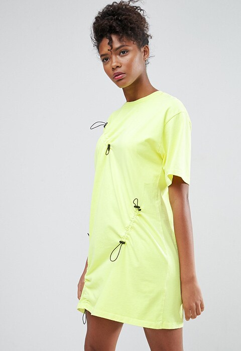 ASOS Toggle Front T-Shirt Dress, was £28, now £19.50 | ASOS Fashion & Beauty Feed