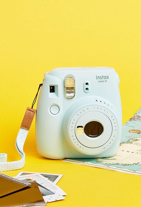 Instax Mini 9 Camera WOF Icy Blue, available at ASOS | ASOS Fashion and Beauty Feed