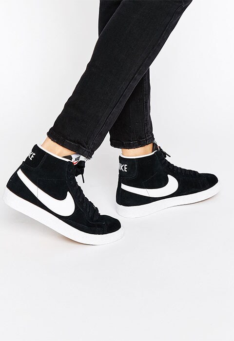 Nike black and white blazers