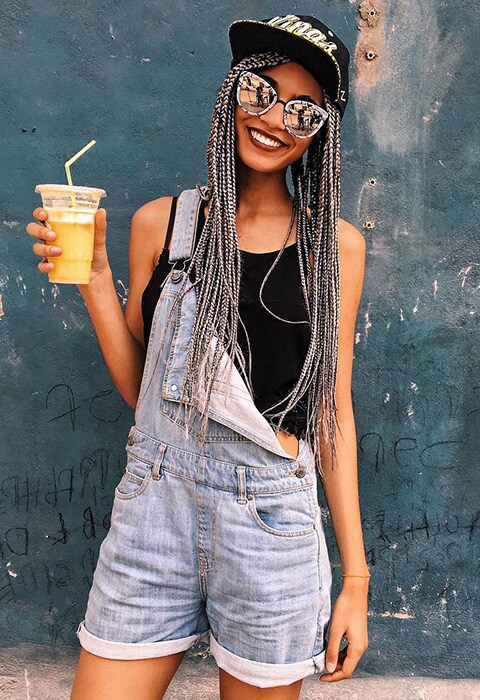 Eine Woche, 7 Styles mit @syanafromparis und echten 90s-Vibes