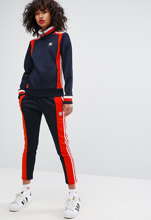 model wearing adidas Originals Osaka Track Pant, available on ASOS