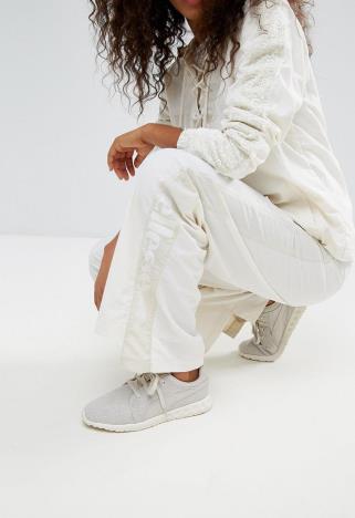 Model wearing white Ellesse tracksuit, available at ASOS | ASOS Fashion & Beauty Feed