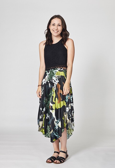 Rebecca Wade wearing ASOS summer party clothes | ASOS Fashion & Beauty Feed