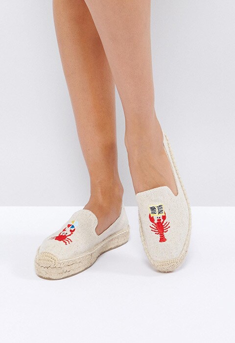 Soludos x Mary Matson Lobster and Crab Platform Espadrilles, £91 Soludos x Mary Matson Lobster and Crab Platform Espadrilles, £91 | ASOS Fashion & Beauty Feed 