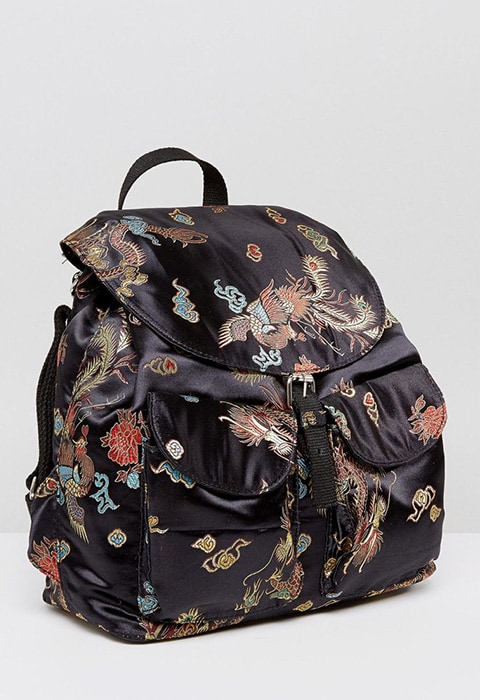 Reclaimed Vintage Inspired Dragon Backpack £48.00 | ASOS Fashion & Beauty Feed