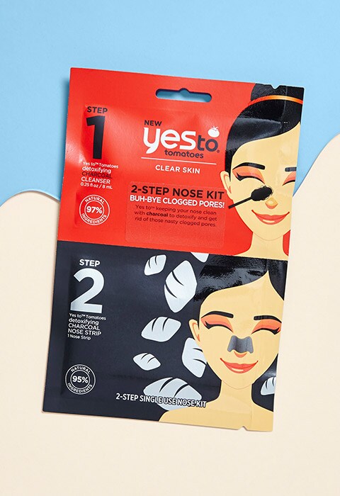Yes To Tomato Charcoal 2-Step Nose Strip Kit | ASOS Fashion & Beauty Feed