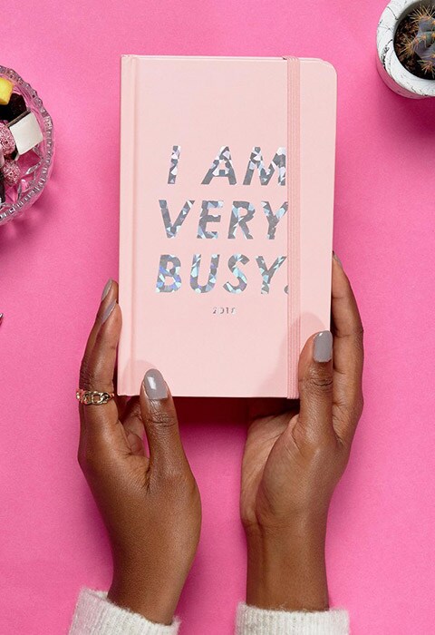  Ban.Do I Am Very Busy pink diary, available at ASOS | ASOS Fashion & Beauty Feed