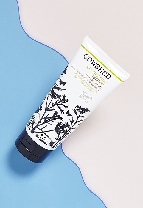 Cowshed Grumpy Cow Uplifting Shower Scrub | ASOS Fashion & Beauty Feed