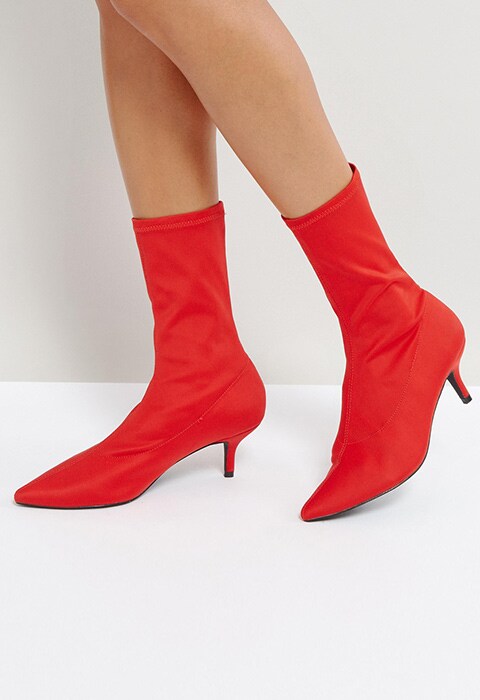 RAID Bria Sock Boots, available on ASOS | ASOS Fashion & Beauty Feed